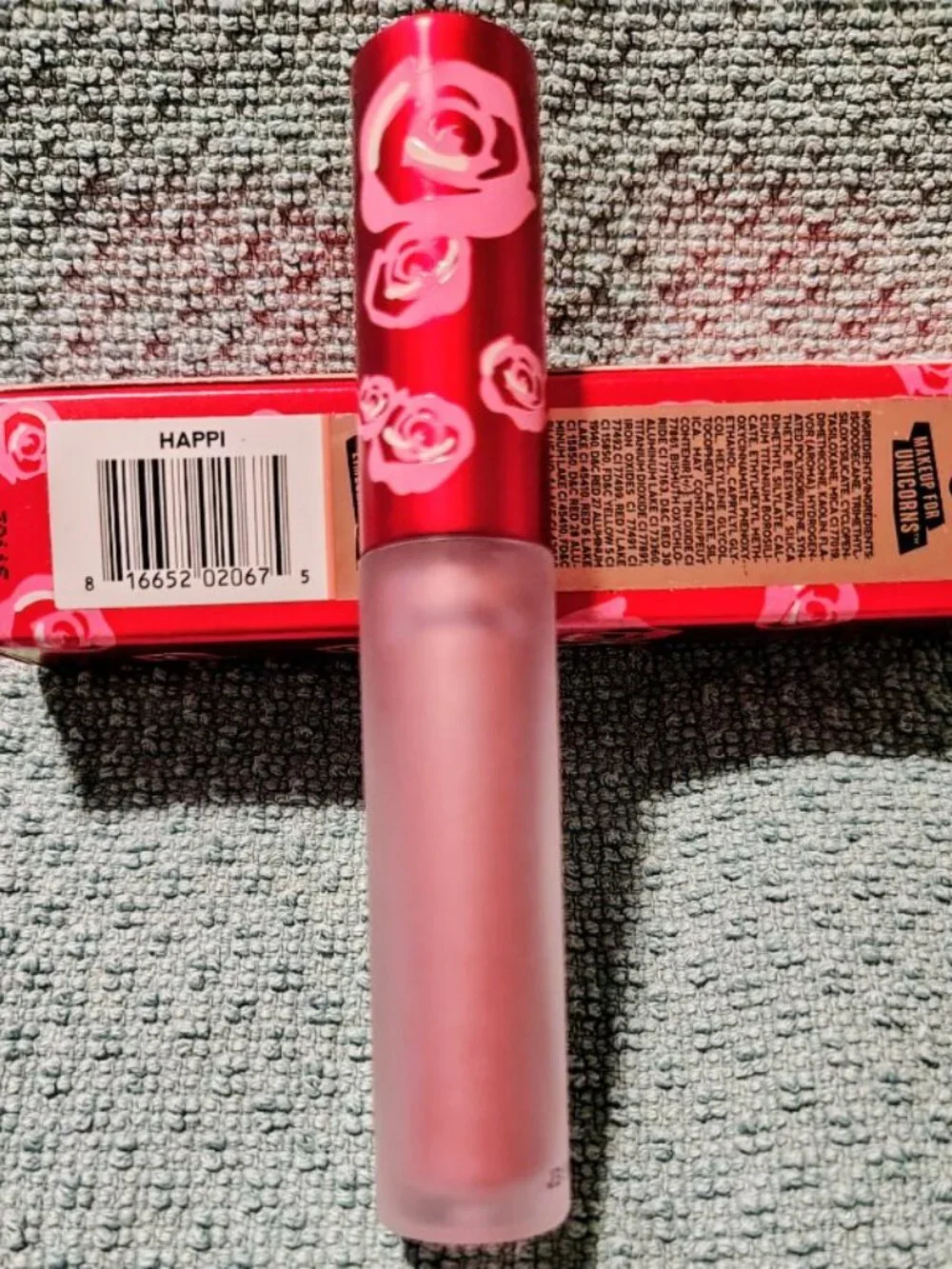 Lime Crime Happi is a metallic